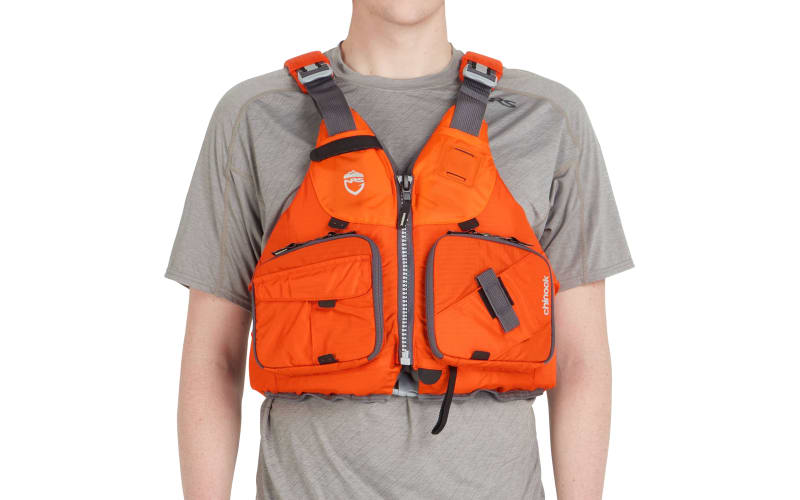 NRS Chinook Zippered Fishing Life Jacket