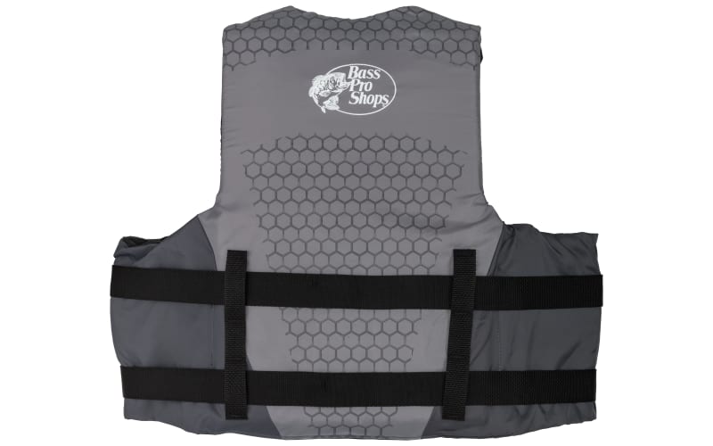 Bass Pro Shops Platinum Series Fishing Life Jacket - Blue - 4XL