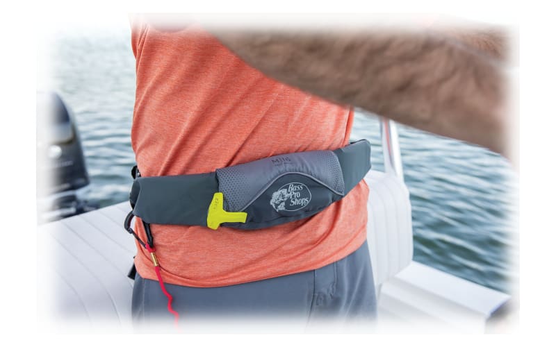 Bass Pro Shops M16 Manual Inflatable Belt Pack Bass Pro Shops