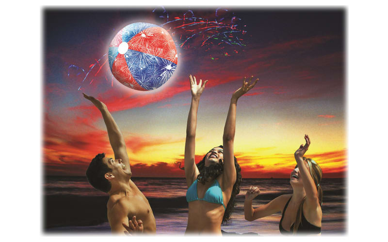 Swimways light up beach ball clearance