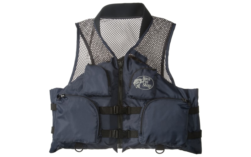 Bass Pro Shops Deluxe Mesh Fishing Life Vest for Adults