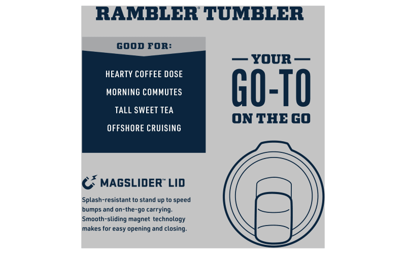 Rambler 20 oz Tumbler - Oxbeau