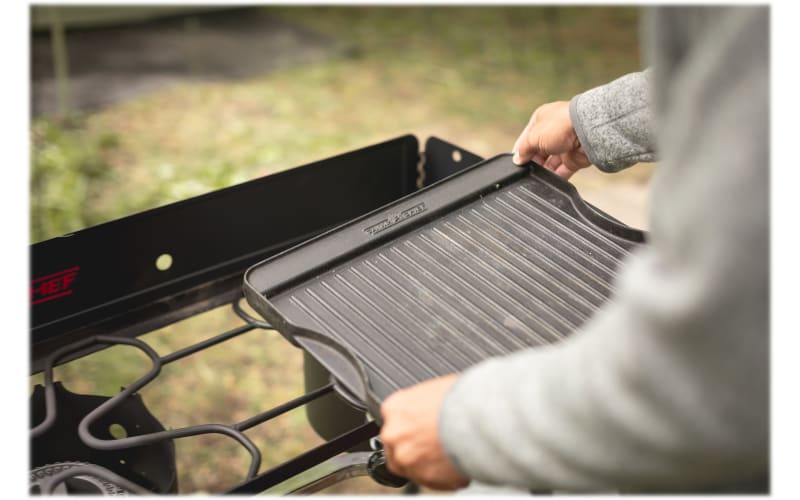 Camp chef reversible hot sale griddle