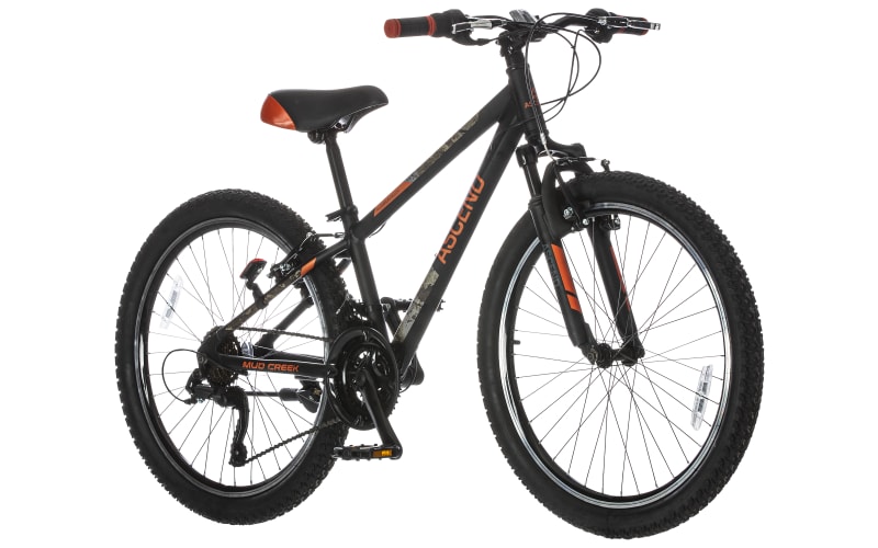 Mountain bike black and orange store