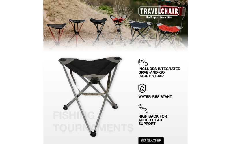 Folding Tripod Camping Stool︱Tri-Leg Slacker Chair Super Compact for  Outdoor Backpacking Fishing Picnic Travel Beach BBQ - On Sale - Bed Bath &  Beyond - 37853539