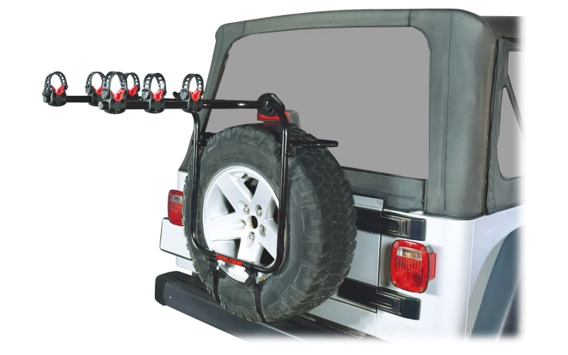 Malone spare outlet tire bike rack