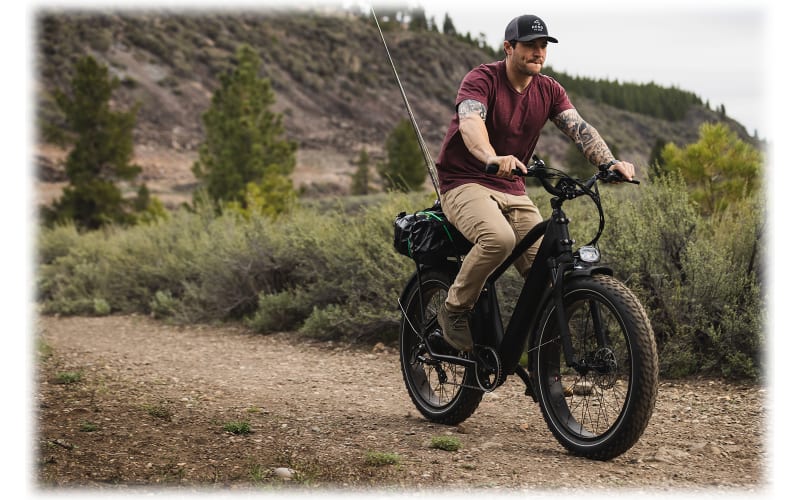Electric mountain 2025 bike bass pro