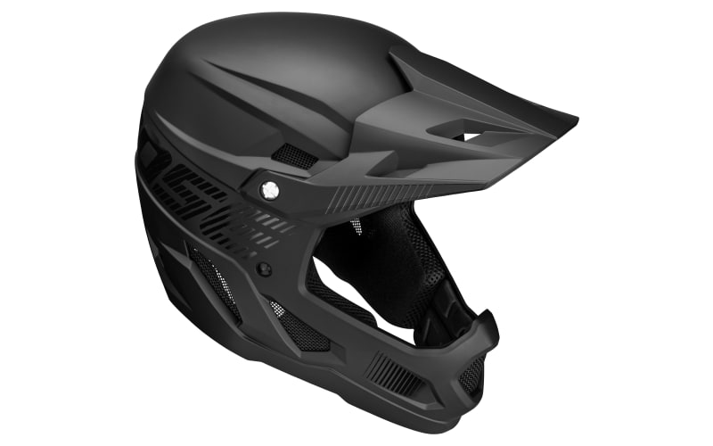 bass pro shop bike helmets Mongoose Title Full-Face Bike Helmet - Black