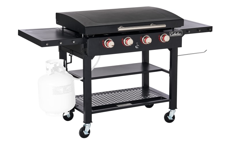 4-Burner Flat Top Gas Grill 52000-BTU Propane Fueled Professional