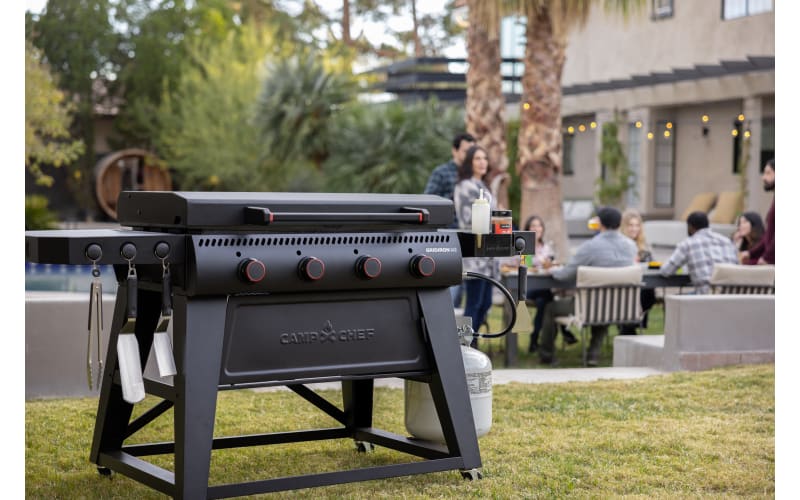 Cabelas camp grill sales