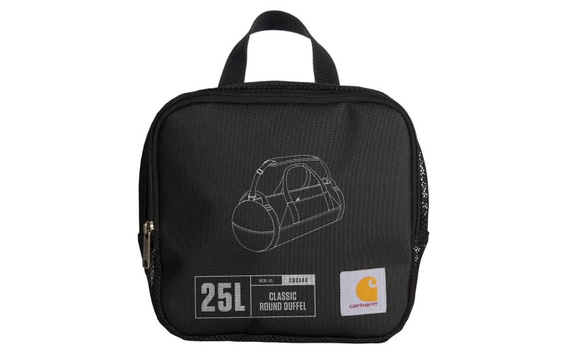 Carhartt 25L Classic Round Duffel Black