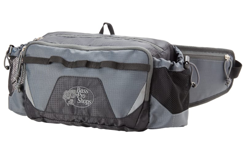 Fishing fanny pack bass pro shop clearance