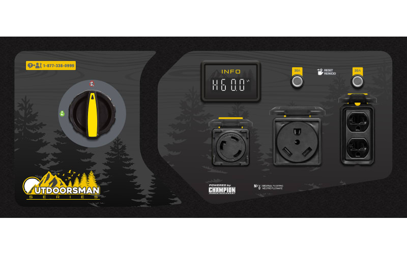 Champion inverter clearance generator 4000
