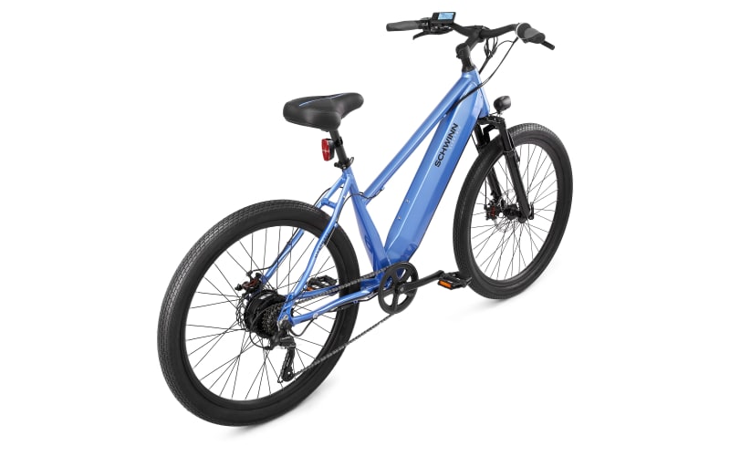 Schwinn Marshall Hybrid E Bike with Step Through Frame Bass Pro