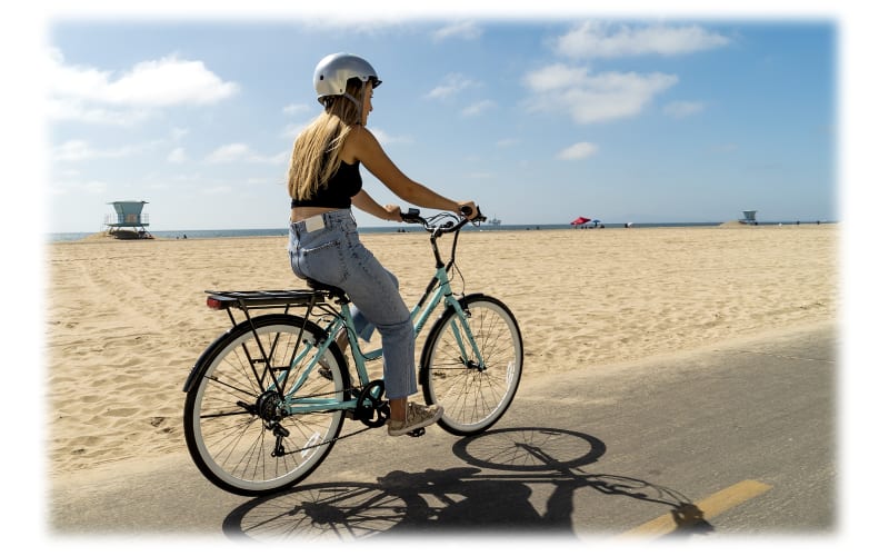 Swagtron beach cruiser electric bike clearance