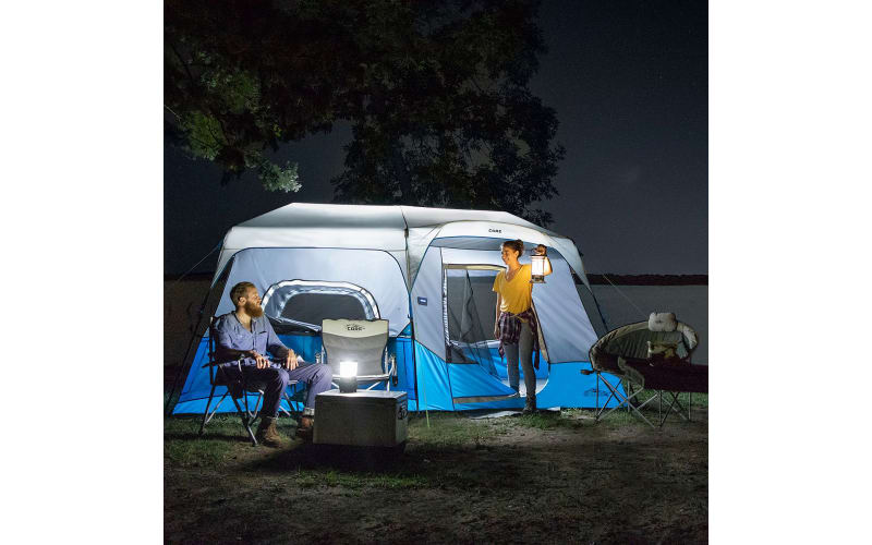 Core Equipment 12-Person Lighted Instant Cabin Tent