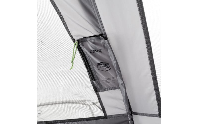 CORE 10 Person Lighted Instant Cabin Tent : : Sports & Outdoors