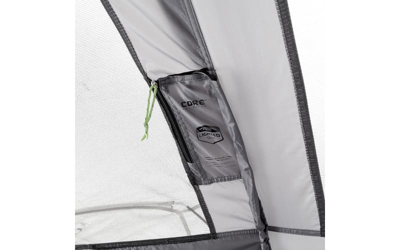 10 Person Lighted Instant Tent with Screen Room 14' x 10