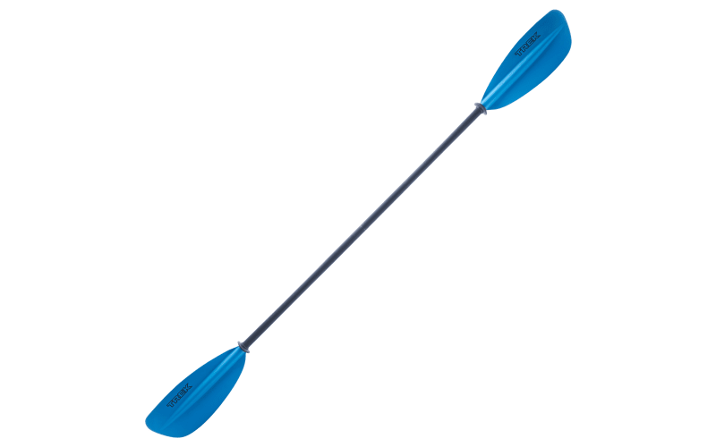 Ascend Trek Kayak Paddle - Blue - 220 cm