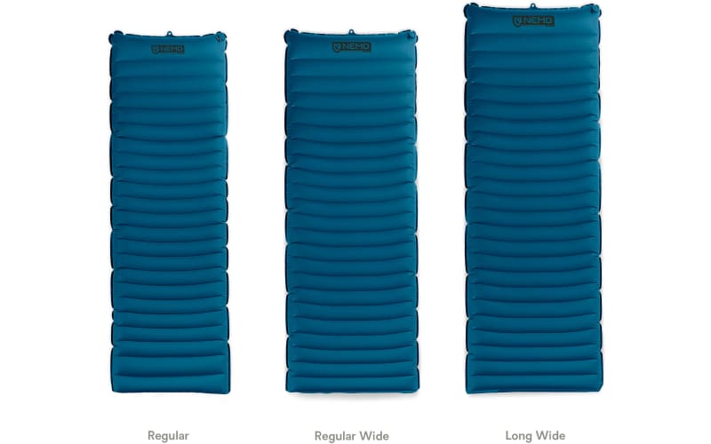 ニーモ　NEMO QUASAR 3D レギュラーワイド　スリーピングエアマット NEMO Quasar 3D - Bentgate Mountaineering