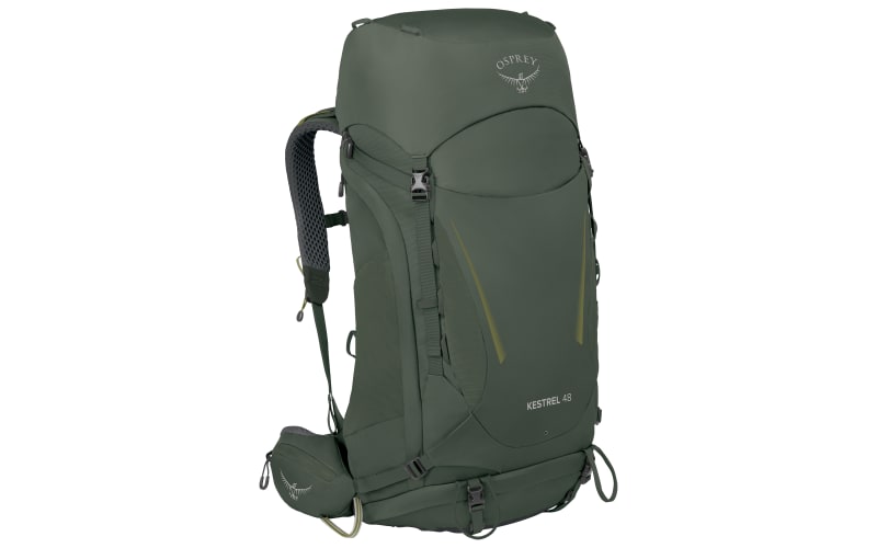 cabela's osprey backpacks Osprey Kestrel 48 Backpack - Bonsai Green