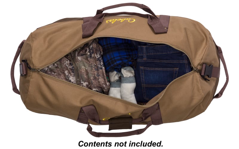 Cabela's canvas duffle bag clearance
