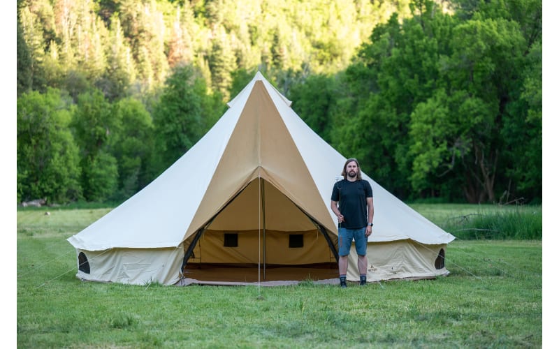 TETON Sports Sierra 20 Twelve Person Canvas Tent Cabela s