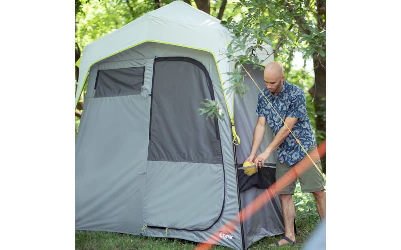 Core Equipment 2 Room Instant Shower Tent