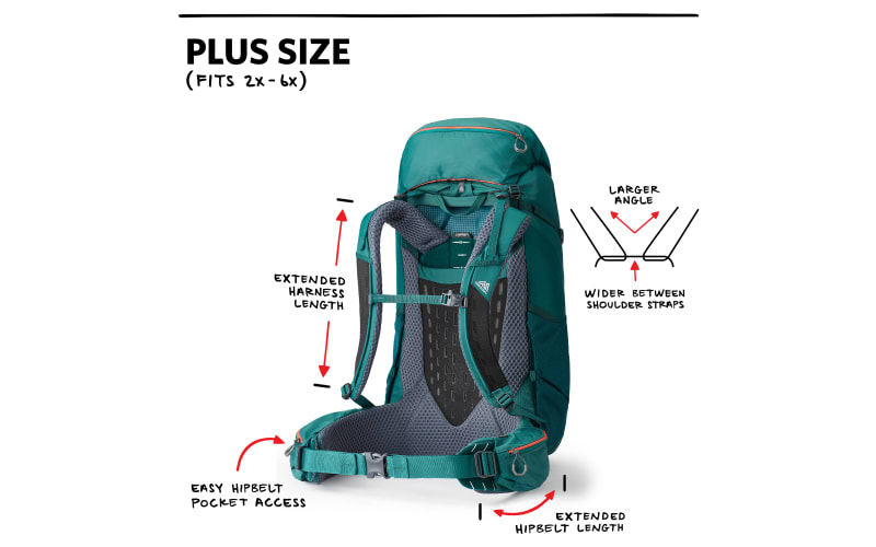 Gregory Amber 65 Plus Size Backpack for Ladies Bass Pro Shops