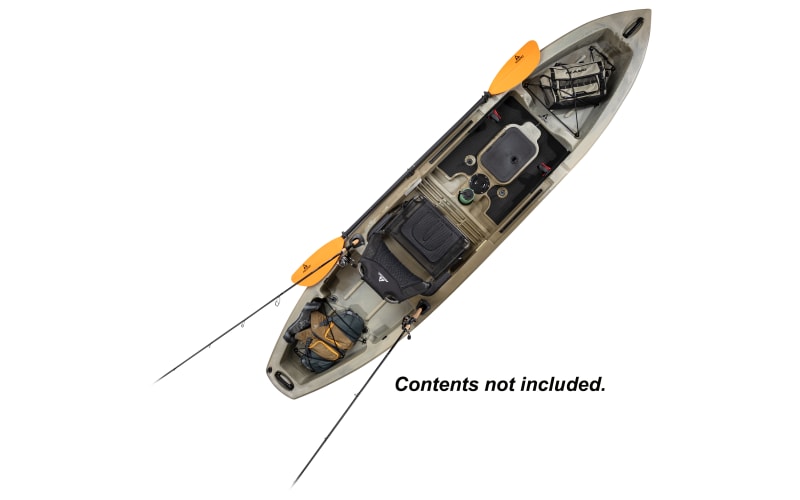 Ascend® 128X Sit-on-Top Kayak with Yak-Powe
