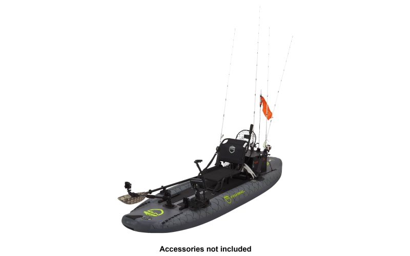 NRS Gray Kuda 106 Inflatable Sit-On-Top Kayak