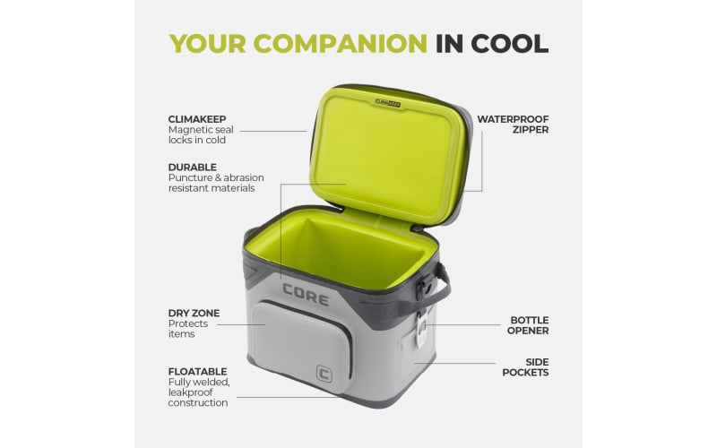 CORE Magnetic 18-Can Soft Cooler | Bass Pro Shops
