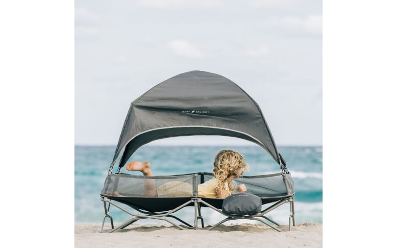 Baby Delight Go With Me Bungalow Deluxe Portable Travel Cot for Kids Cabela s
