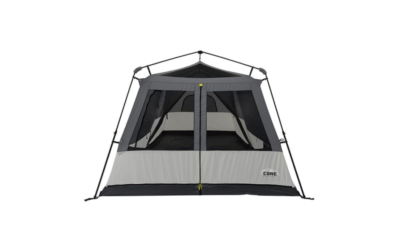 6 Person Instant Cabin Tent with Full Rainfly 11' x 9