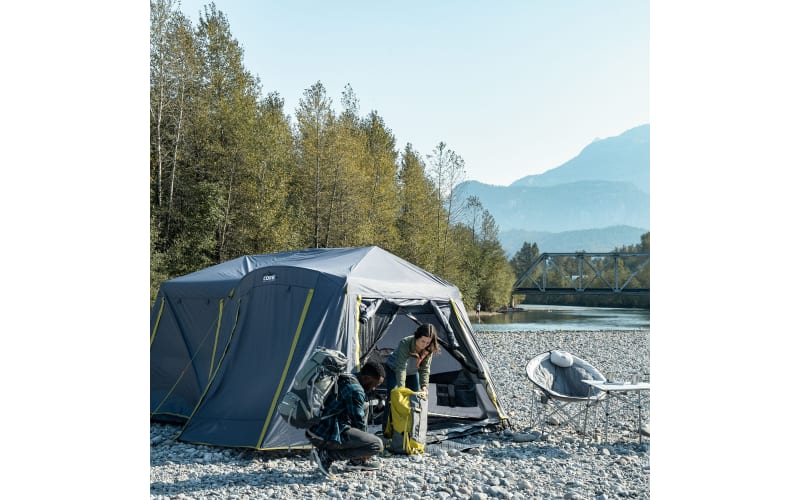 Core Equipment 9-Person Instant Cabin Tent with Full Rainfly