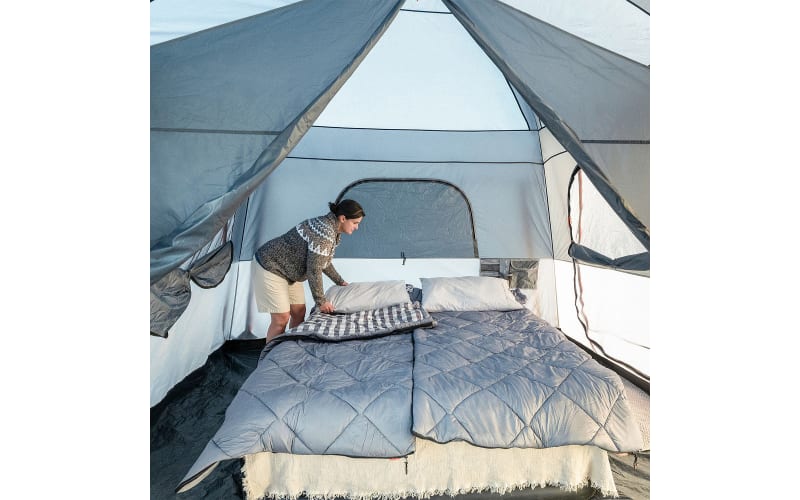 Core Equipment 10-Person Straight Wall Cabin Tent With Full