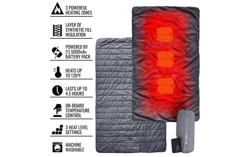 Canadian tire heated on sale throw