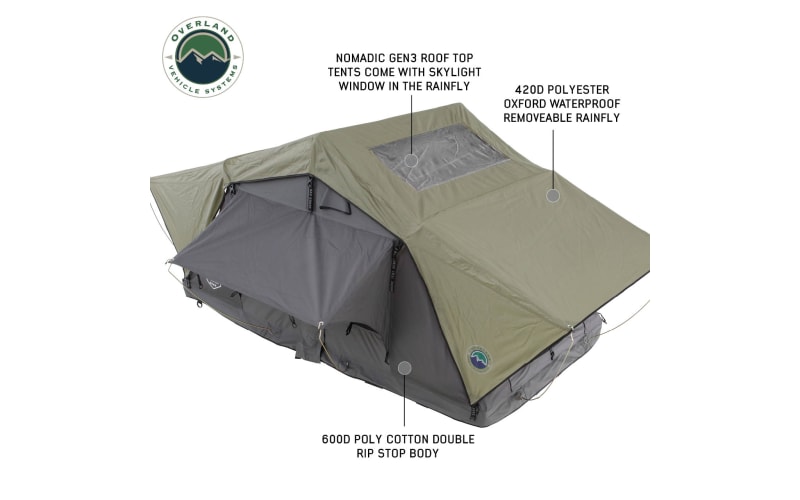 Overland vehicle systems tmbk new arrivals 3 roof top tent 18019933