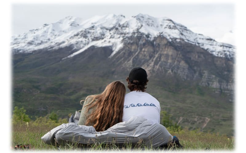 Alps double sleeping bag sales