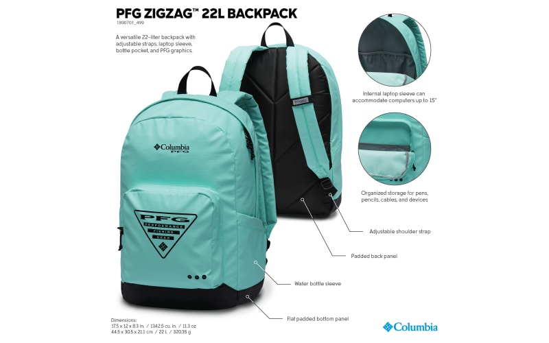 Columbia Zigzag 22L Backpack Multicolor