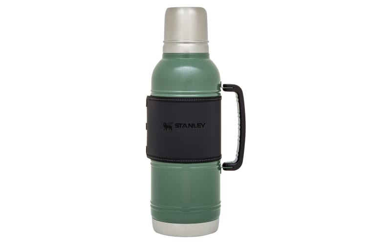 Bass Pro Shop and Cabela's Tall green Camping Thermos 20 oz Camp Travel NEW
