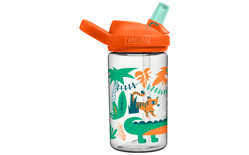 CamelBak Eddy+ 14 oz Kids Water Bottle with Tritan Renew – Straw