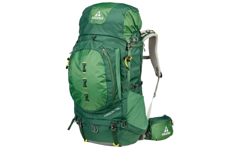 Ascend hiking backpack top