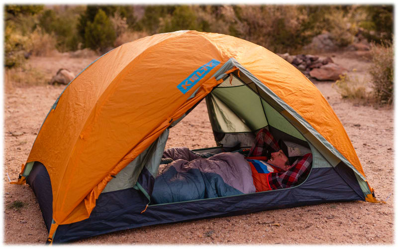 Karl home Double Door 2-Person Camping Dome Tent