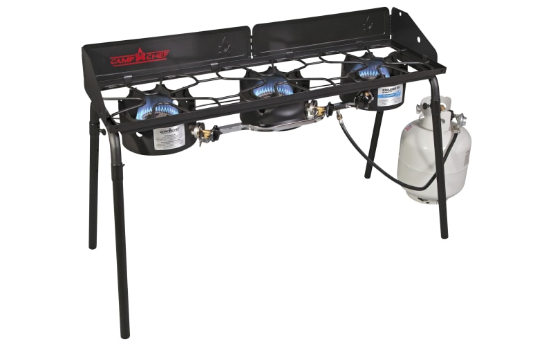 Camp Chef Tundra 3 Burner Stove with Griddle