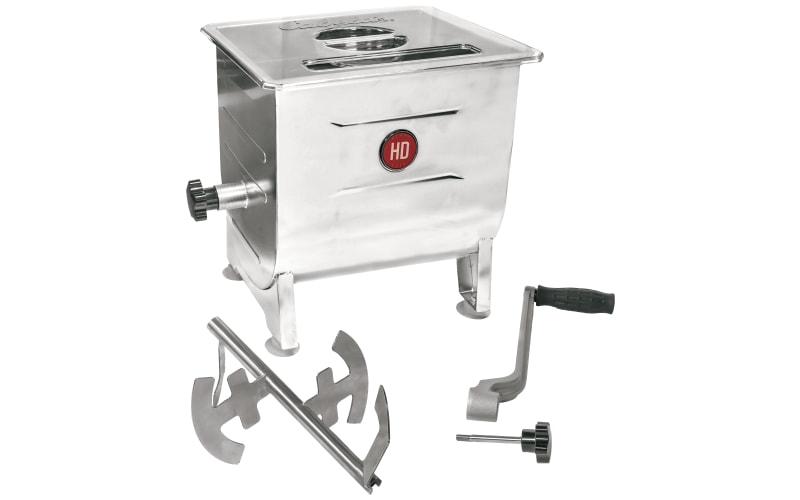 4.2 Gal Manual Meat Mixer w/ Clear Lid