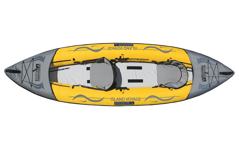 Advanced Elements Island Voyage 2 Inflatable Kayak in Yellow