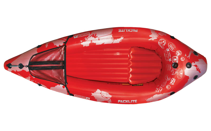 Advanced Elements PackLite Inflatable Kayak in Red | Cabela's