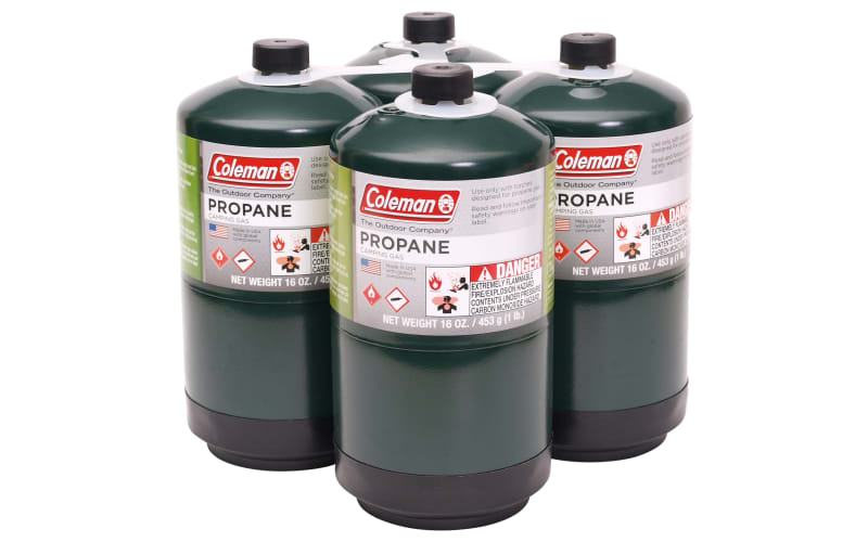 Coleman 1 lb. Propane Cylinder 4 Pack | Bass Pro Shops