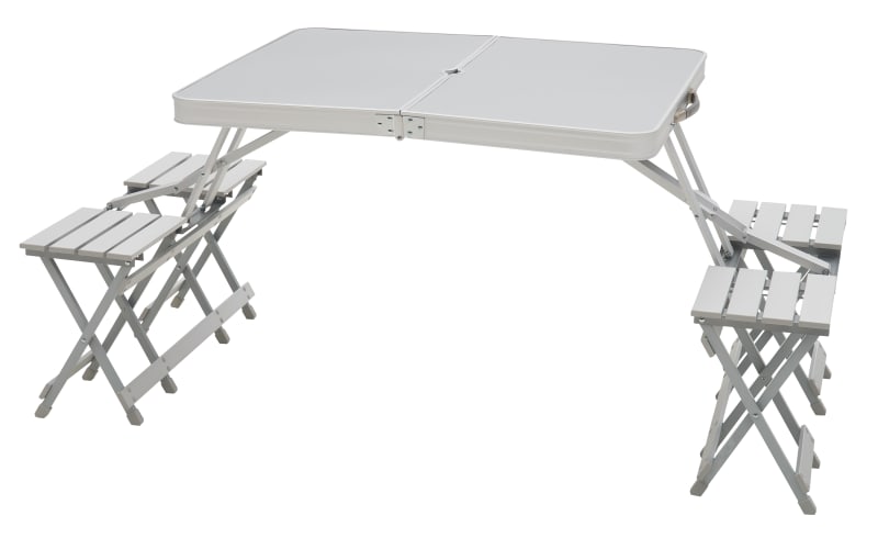 Buffalo Bills - Picnic Table Portable Folding Table with Seats, 53 x 33.75  x 26.25 - Kroger